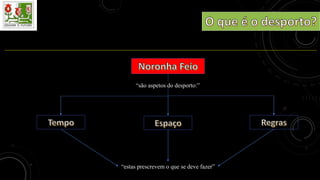 “são aspetos do desporto:”
“estas prescrevem o que se deve fazer”
 