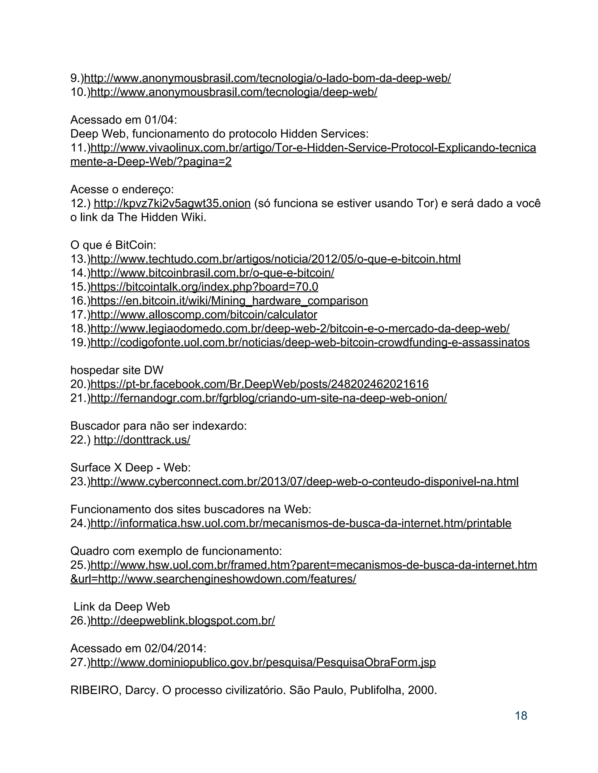 Trabalho deep web_tutorial | PDF
