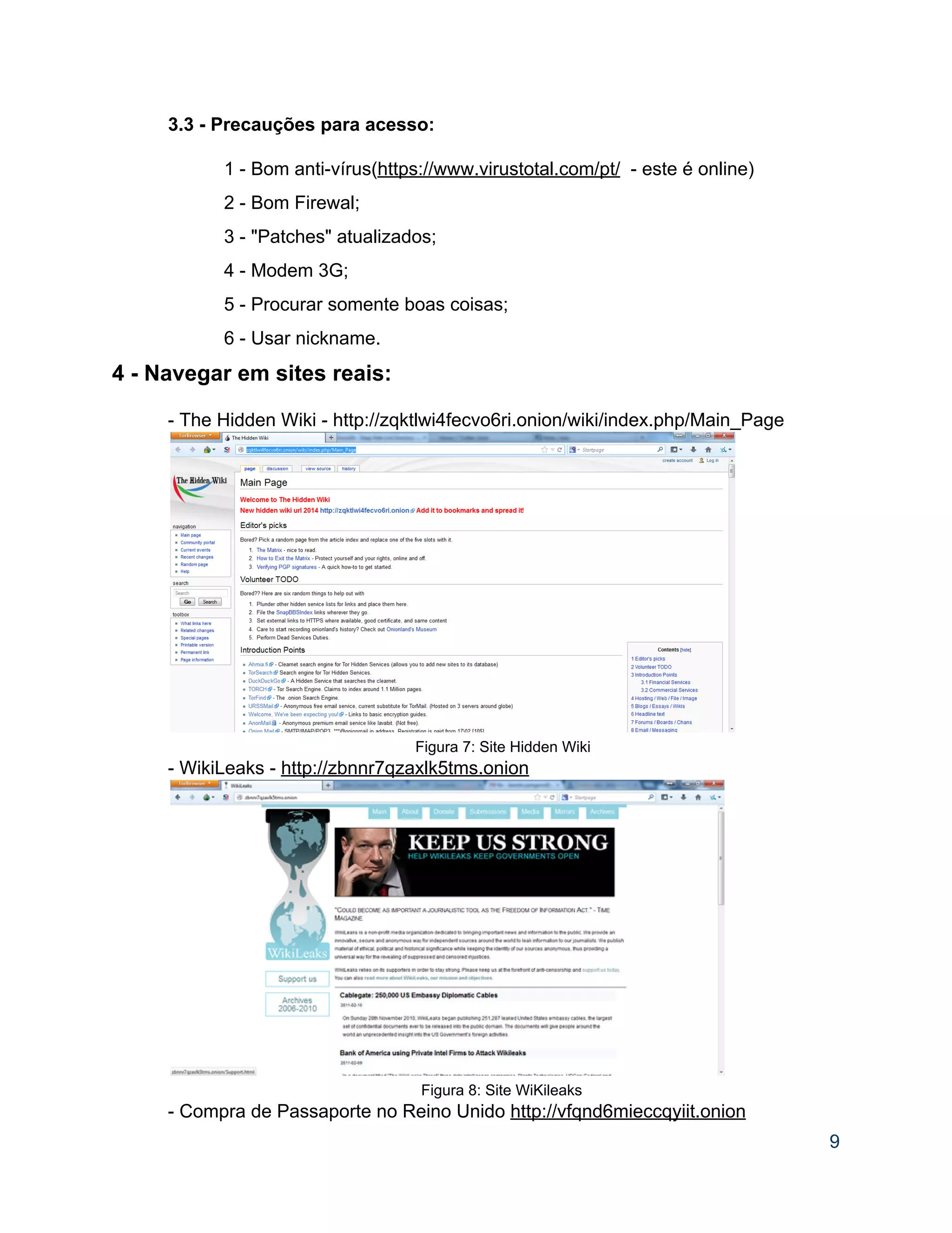 Trabalho deep web_tutorial | PDF