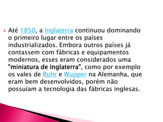 De 1830 a 1929 : A Expansão pelo mundo