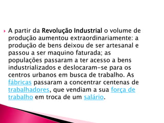 A industrialização no Brasil