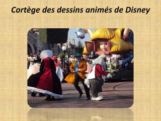 Cortège des dessins animés de Disney