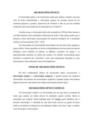 Trabalho de física médica que fala sobre o olho humano e a sua ...
