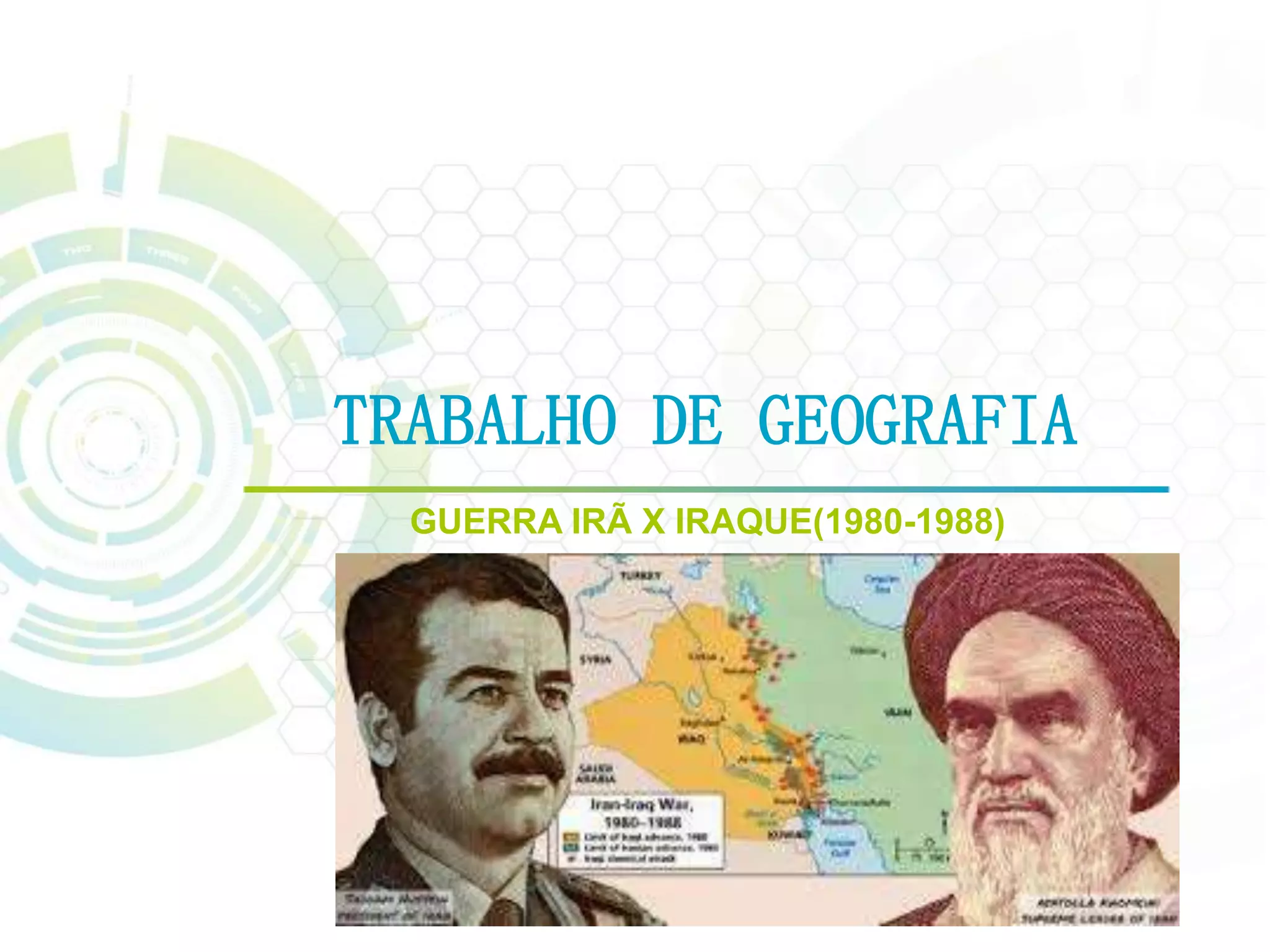 Guerra Irã x Iraque 1980-1988 | PPT