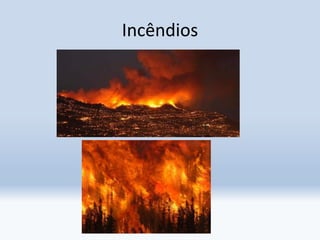 Incêndios
 