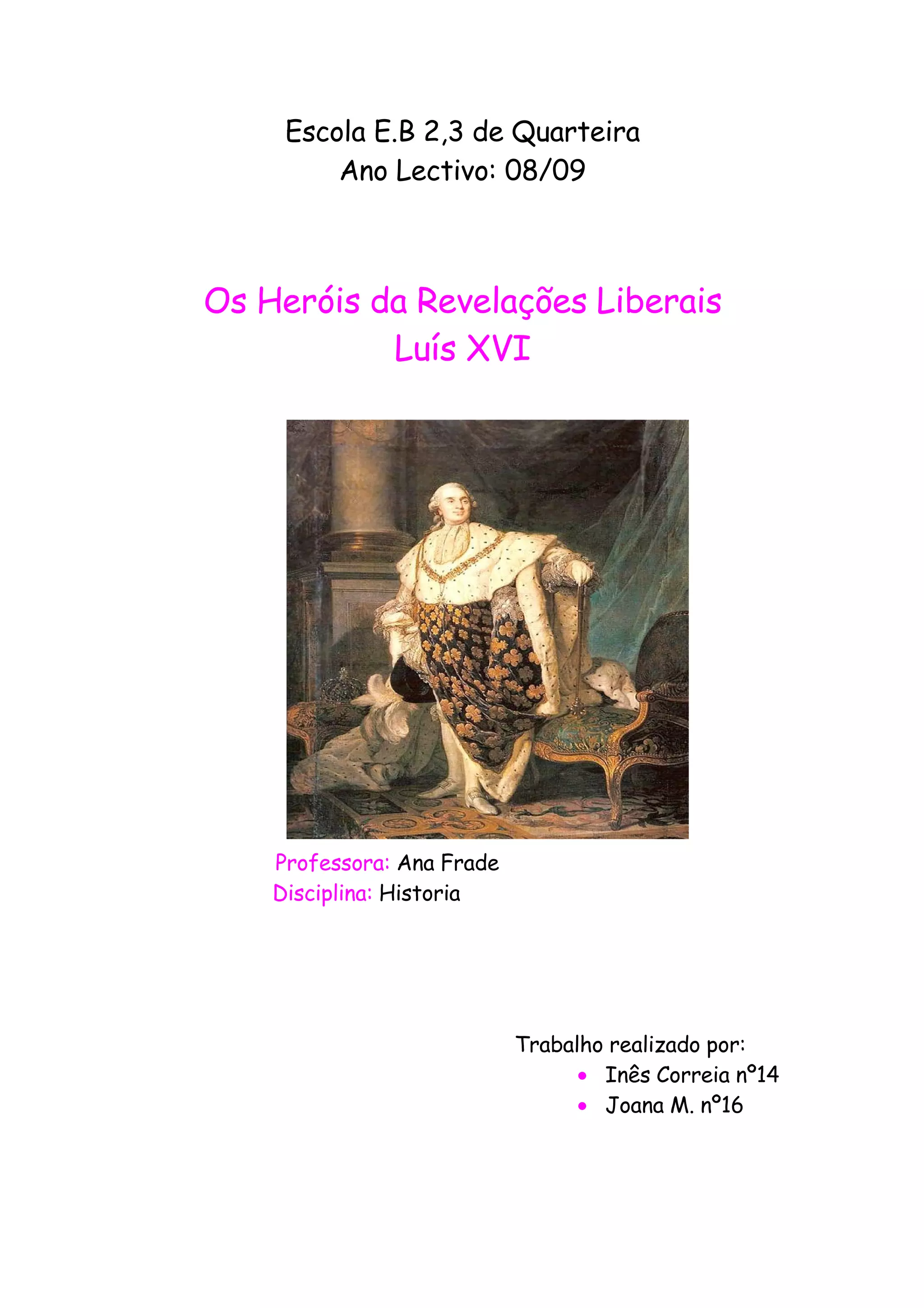 Trabalho De Historia Joana