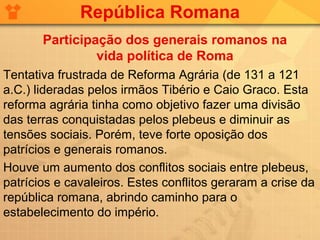 Cultura Romana - Disciplina inteira pt.1 - Cultura Romana Grauitas: Carater  sério dos romanos que - Studocu