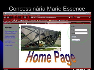 Concessinária Marie Essence Home Page 