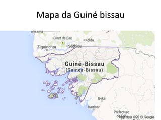 Mapa da Guiné bissau
 