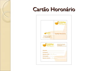 Cartão Horonário 