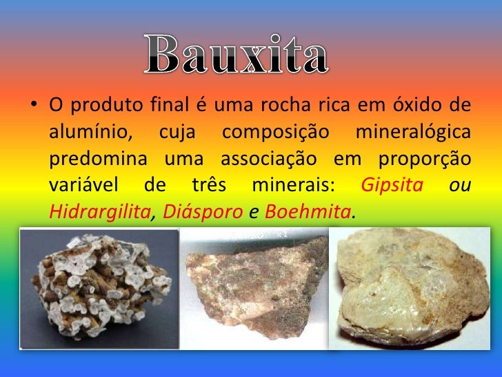 Trabalho de Mineralogia - Bauxita