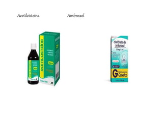 Acetilcisteína Ambroxol
 
