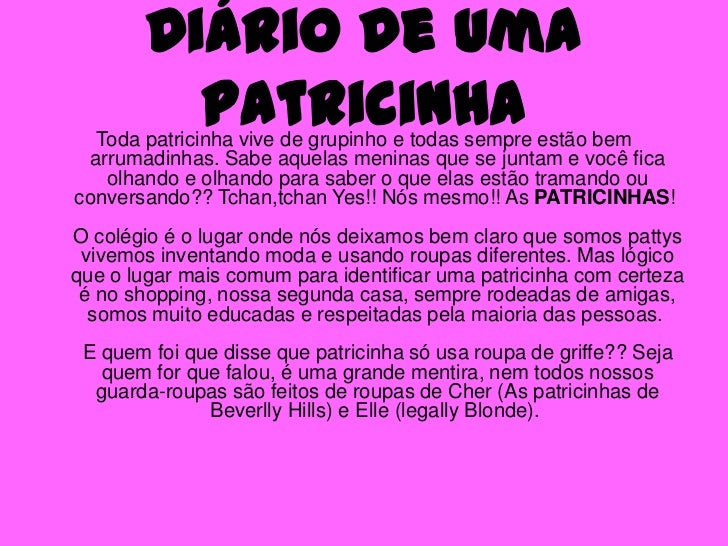 Patricinhas Patricinhas