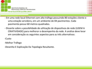 Cabeamento Horizontal 