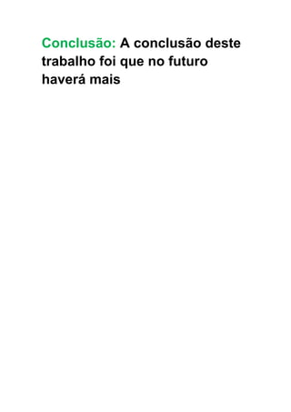 Trabalho De T.I.C Tayrone Nº11