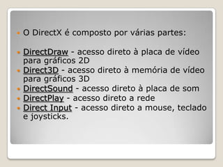 Direct3d Directdraw DirectX | PPSX