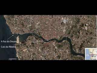 Cais da Ribeira A foz do Douro 