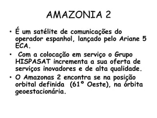 Trabalho dos satelites novo