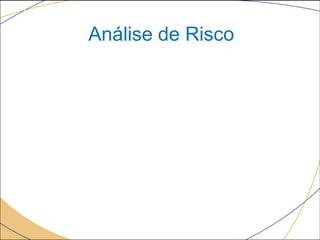 Análise de Risco
 