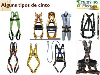 Alguns tipos de cinto
 