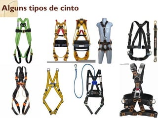 Alguns tipos de cinto
 