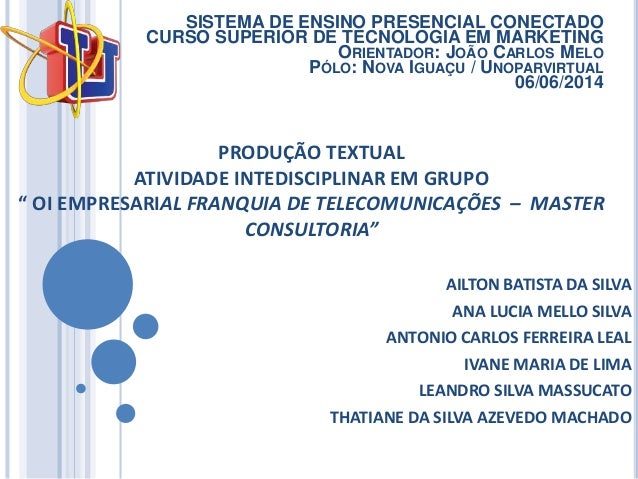 Apresentação de trabalhos academicos em slides Apresentação de trabalhos academicos em slides
