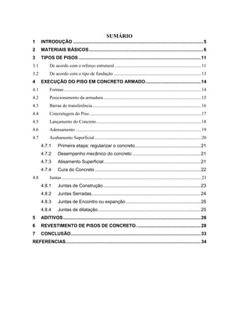 SUMÁRIO
1 INTRODUÇÃO ........................................................................................................
