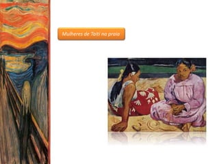Mulheres de Taiti na praia
 