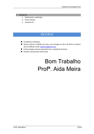 Trabalho final tic 9c