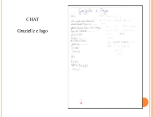 CHAT
Grazielle e Iago
 