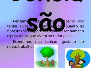 Produção de alimentos;