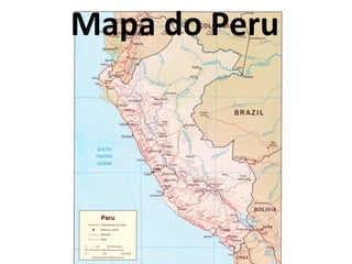 Mapa do Peru 