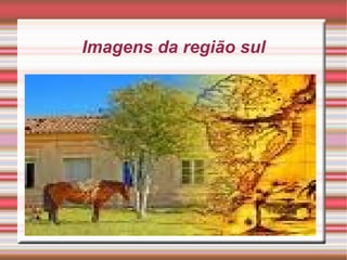 Imagens da região sul 