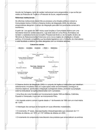 Principais Blocos Eonômicos do Continente Americano