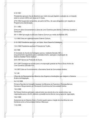 Principais Blocos Eonômicos do Continente Americano