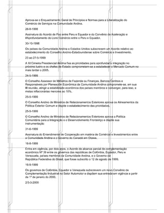 Principais Blocos Eonômicos do Continente Americano