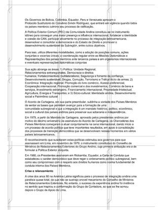 Principais Blocos Eonômicos do Continente Americano