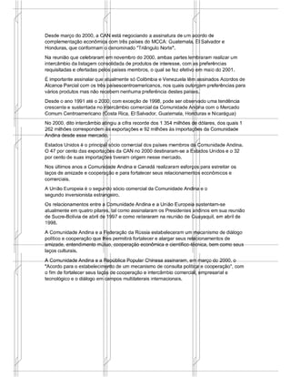 Principais Blocos Eonômicos do Continente Americano
