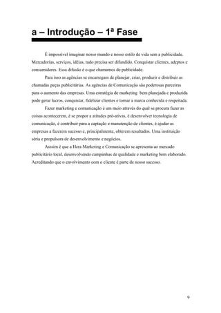 TCC Publicidade e Propaganda Hera