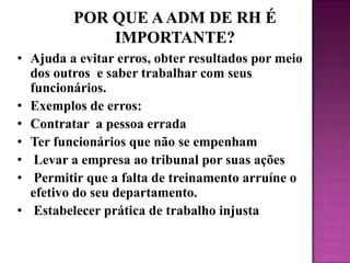 Conduzir análise de cargos