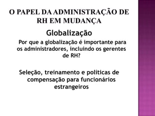 Gerenciar salários, incentivos e benefícios