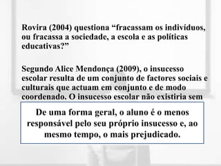 cria expectativas em relação aos alunos.CurrículosQuando analisados os currículos verifica-se que:há uma desarticulação dos programas;