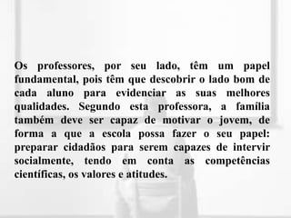 Rovira (2004) questiona “fracassam os indivíduos, ou fracassa a sociedade, a escola e as políticas educativas?” 	Segundo Alice Mendonça (2009), o insucesso escolar resulta de um conjunto de factores sociais e culturais que actuam em conjunto e de modo coordenado. O insucesso escolar não existiria sem essa coordenação de factores.De uma forma geral, o aluno é o menos responsável pelo seu próprio insucesso e, ao mesmo tempo, o mais prejudicado.
