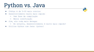 Trabalho sobre a linguagem Python | PDF