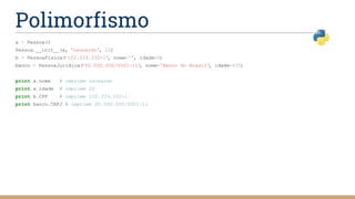 Trabalho sobre a linguagem Python | PDF