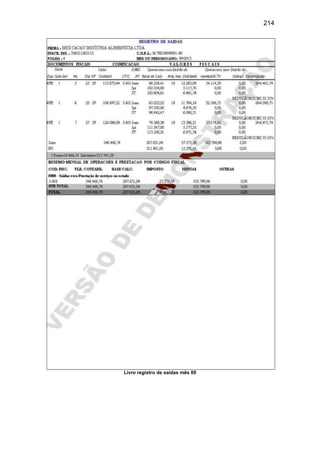 214
Livro registro de saídas mês 09
 