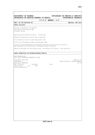 253
DCTF mês 10
 