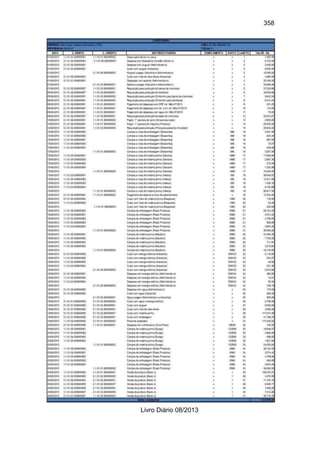358
Livro Diário 08/2013
 