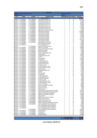 361
Livro Diário 09/2013
 
