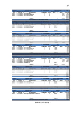 376
Livro Razão 08/2013
 